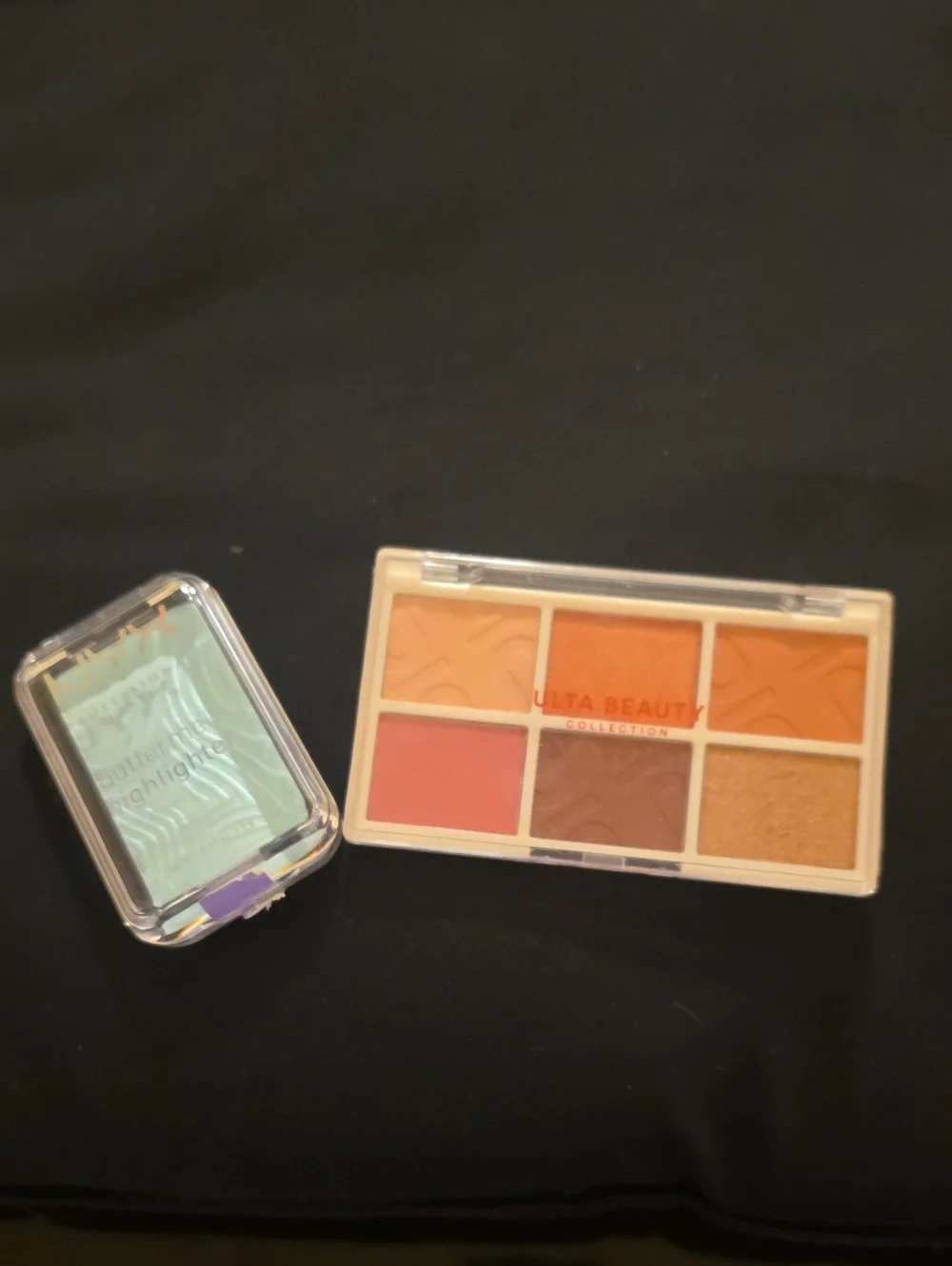 Ulta Beauty Peach, Coral & Mint Eyeshadow and Highlighter Duo